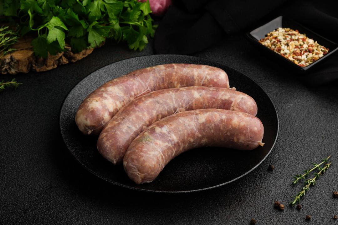 Колбаски для жарки из свинины