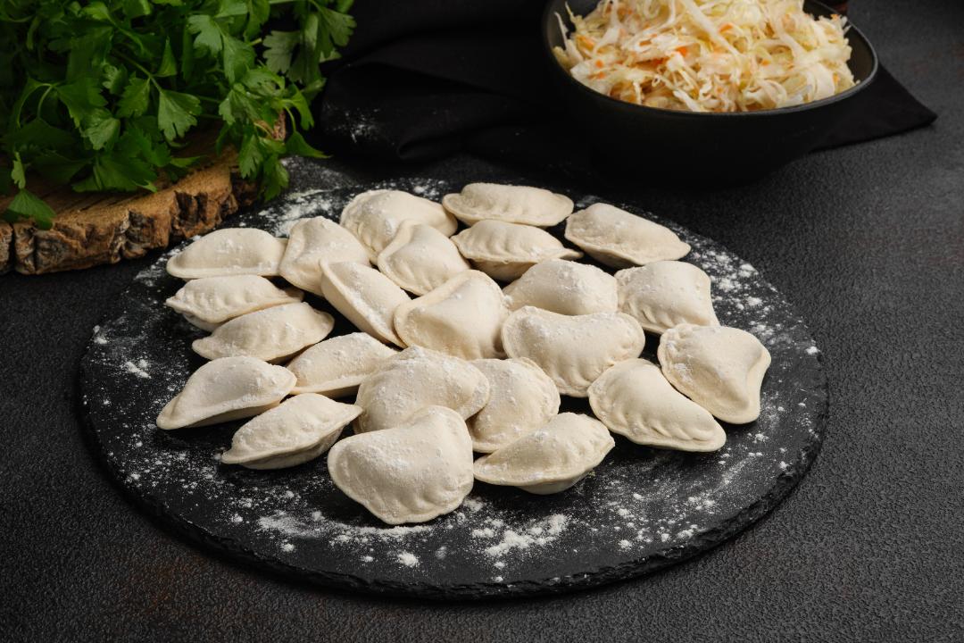 Вареники с мясом и капустой